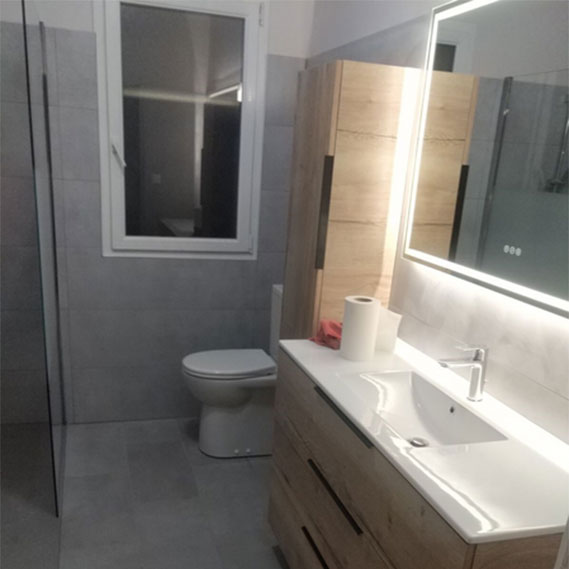 Salle de bain ralise